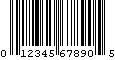 Barcode UPC-A and UPC-E